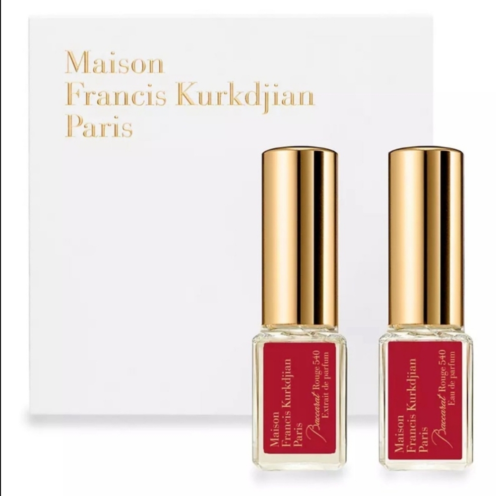 Maison francis Kurkdijan baccarat rouge 540 and extrait samples
